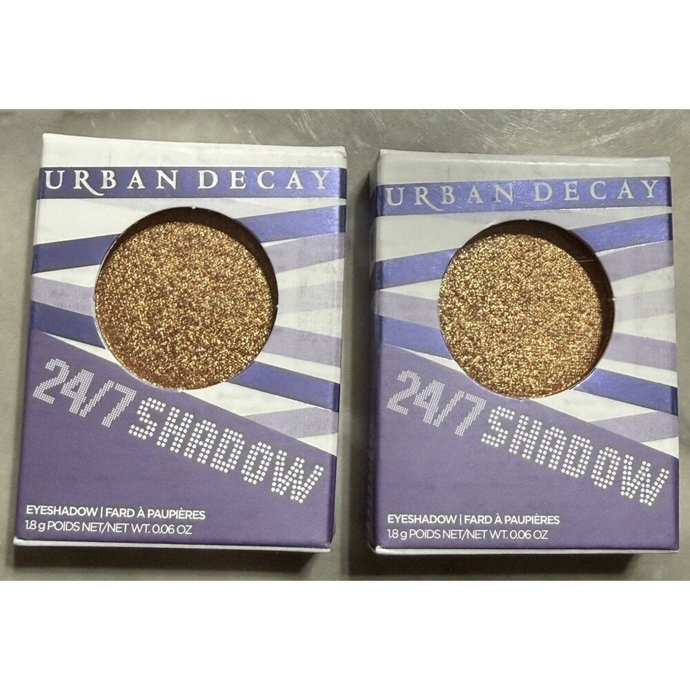 Urban Decay Dumb Luck 24/7 Shadow New in Box Lot Of 2